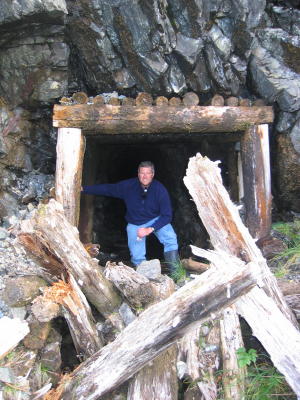 Mine entrance in Port Chatham.